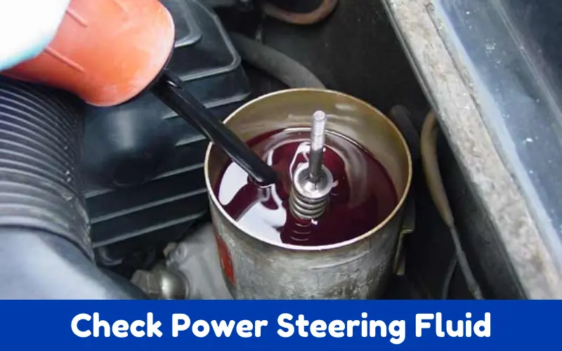 Check The Power Steering Fluid